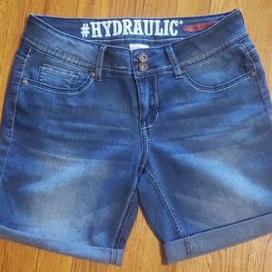 Hydraulic Jean shorts
